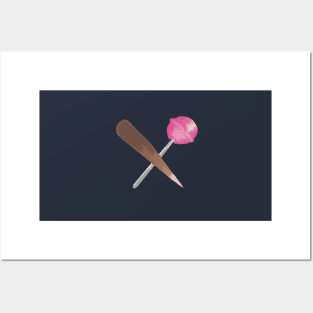 Buffy - Stake & Lollipop Emblem Posters and Art